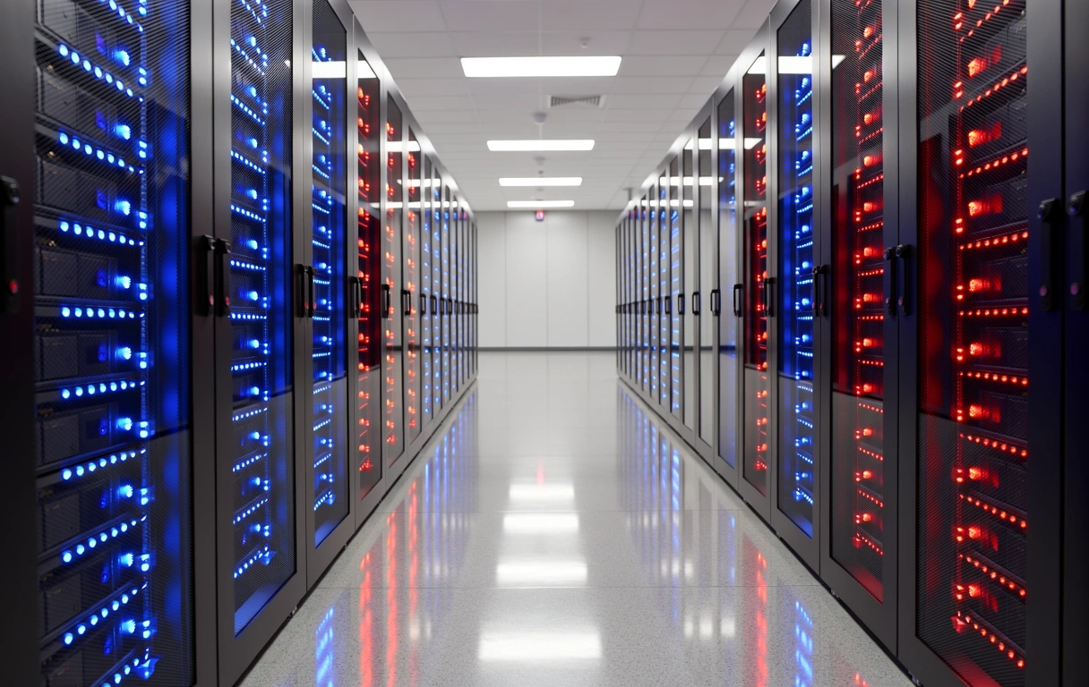 Advanced server infrastructure in Shenzhen